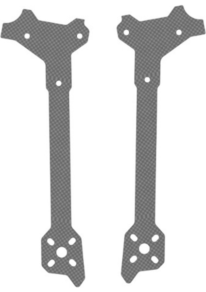 Chimera7 Pro V2 Makine Kolları Için 2 Adet - Dayanıklı 6mm Kalınlığında Karbon Fpv Drone Yedek Parçaları Ön Makine Kolu (Yurt Dışından)