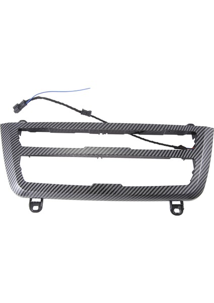 Bmw 3 Serisi F30 F31 320I 340I 2013-2018 Karbon Fiber Için LED Ortam Işığı ile Araç Içi Klima A/c Paneli Döşemesi (Yurt Dışından)