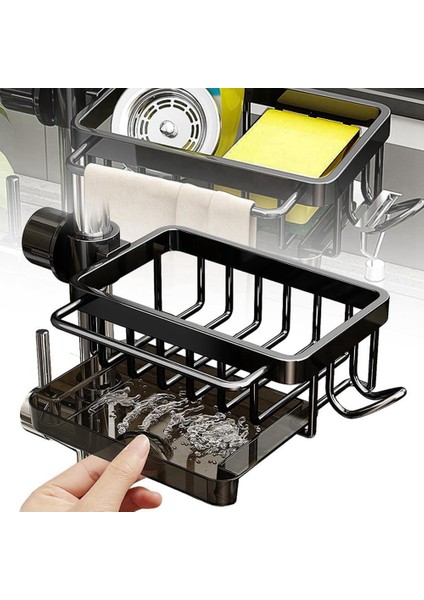 Musluk Rafı Mutfak Musluk Depolama Rafı Yuvarlak Su Borusu Lavabo Depolama Rafı Ev Drenaj Sepeti (Yurt Dışından) modelleri