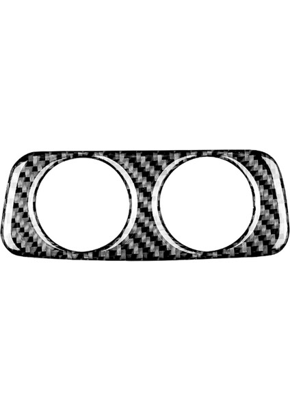 Kia Stinger 2018-2023 Için Gerçek Karbon Fiber Araç Arka Şarj Portu USB Deliği Kapağı Trim Sticker Iç Aksesuarlar (Yurt Dışından)