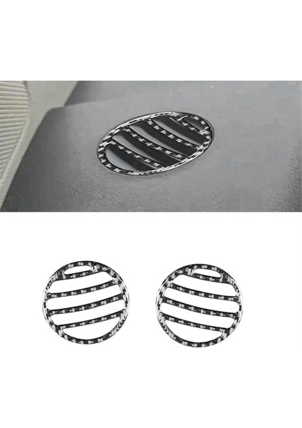 Audi A3 S3 8p 2006 2007 Karbon Fiber Araba Gösterge Paneli Buğu Giderici Hava Menfezi Çıkış Paneli Çıkartmaları Iç Aksesuar (Yurt Dışından) fiyatları