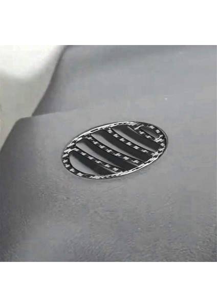 Audi A3 S3 8p 2006 2007 Karbon Fiber Araba Gösterge Paneli Buğu Giderici Hava Menfezi Çıkış Paneli Çıkartmaları Iç Aksesuar (Yurt Dışından) modelleri