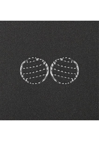 Audi A3 S3 8p 2006 2007 Karbon Fiber Araba Gösterge Paneli Buğu Giderici Hava Menfezi Çıkış Paneli Çıkartmaları Iç Aksesuar (Yurt Dışından) fırsatları