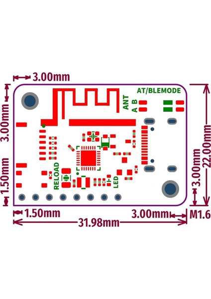 CH9143 Mini Modül Ble/uart/usb Modülü Ble/usb'den Seri/ttl Uart Modülüne (Yurt Dışından)