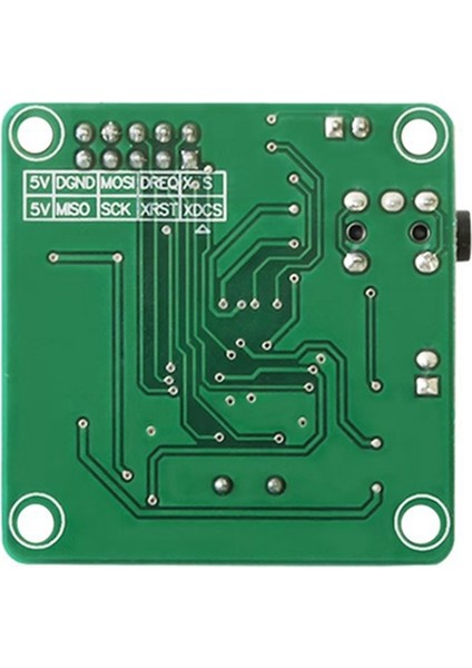 VS1003 Modülü Mp3 Oynatma Ses Kod Çözme Dahili Mikrofon Çok Işlevli Kolaylık Modülü (Yurt Dışından)