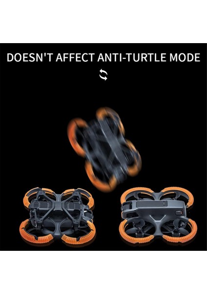 Djı Avata 2 Için Pervane Koruma Tamponu Darbe Koruyucuları Çarpışma Önleyici Tamponlar Pervane Koruma Koruması, Turuncu (Yurt Dışından) fiyatları