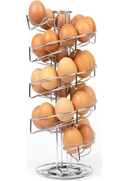 Yumurta Tutucu - Mutfak Için Serbest Duran Yumurta Depolama Döndürülebilir. Yumurta Kaymaz Taban B (Yurt Dışından) fiyatları