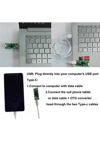 Ahd'den Usb'ye Analog Sinyal Yakalama Dijital USB Kamera Modülü Ahd'den Type-C Modülüne Android (B) Için Uvc Ücretsiz Sürücü (Yurt Dışından)