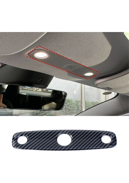 Ön Üst Okuma Lambası Kapağı Döşeme Iç Aksesuarlar Tesla Model 3 Highland 2024 Abs Karbon Fiber (Yurt Dışından) fiyatları