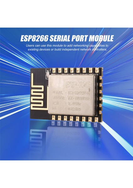 Seri Modül ESP-12E ESP8266 Seri Port Tam 802.11B/G/N Wi-Fi Soc Taşınabilir Modül (Yurt Dışından)