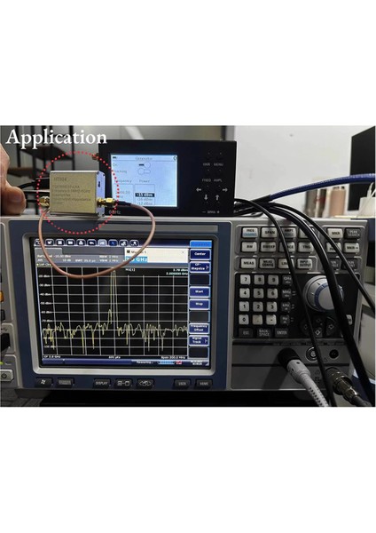 HT004 Düşük Gürültülü Amplifikatör 100K-6GHZ 20DB Yüksek Kazançlı Güç Ön Amplifikatörü Lna Modülü Rf ve Sdr Için (Yurt Dışından)