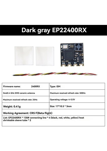 Ep2 2400 Rx Elrs 2.4ghz Rx Expresslrs 2.4g Alıcı Fpv Uzun Menzilli Iha'lar Quadcopter Için (Yurt Dışından) fiyatları