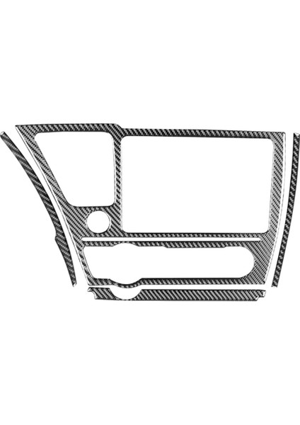 Honda Civic 9. 2012-2015 Lhd Merkezi Kontrol Hava Çıkış Kapağı Döşeme Iç Aksesuarlar Için Karbon Fiber (Yurt Dışından)