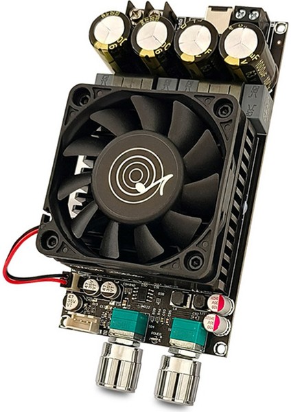 ZK-6001 Dijital Güç Amplifikatörü Kartı 2.1 Kanal 600W Subwoofer TPA3225 Bluetooth Amplifikatör Modülü Korumalı Kablo A (Yurt Dışından)