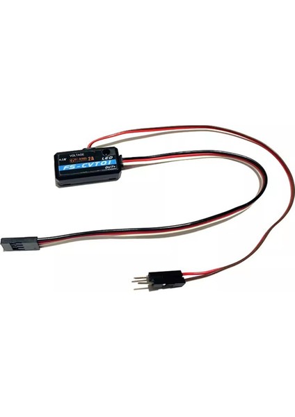 Flysky FS-CVT01 Gerilim Sensörü Telemetri Veri Modülü Fsi6 FSI10 IA6B IA10 Alıcı Fpv Rc Parçaları (Yurt Dışından)