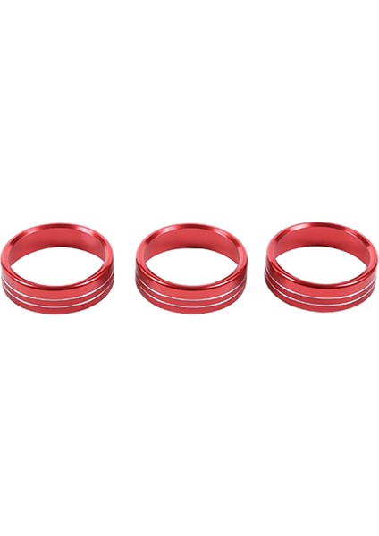 Subaru Brz / Toyota 86 2022 2023 Araç Klima Düğmeleri Anahtar Halkası Trim Iç Aksesuarlar (Kırmızı) (Yurt Dışından)