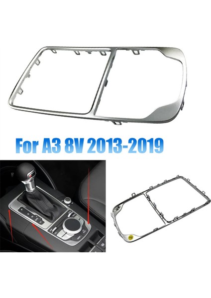 Araba Ön Konsol Krom Vites Topuzu Çerçeve Çevresi Trim 8V0864260A Audi A3 S3 Rs3 2013-2020 8V0-864-260-B-3Q7 (Yurt Dışından) modelleri