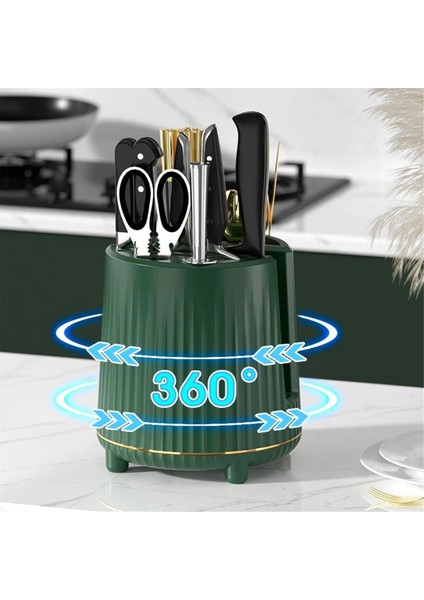 Döner Bıçak Rafı, Çatal Bıçak Rafı, Kaşık, Çubuk, Çatal Saklama Rafı Saklama Kutusu, Çok Amaçlı Mutfak Saklama B (Yurt Dışından) fırsatları