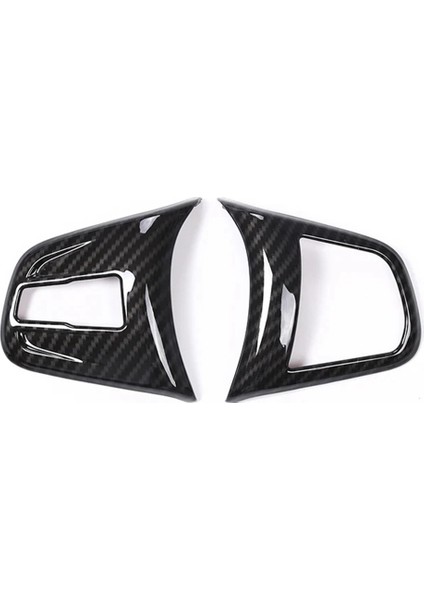Bmw X1 F48 1 Serisi F40 2 Serisi Active Tourer F45 Araba Direksiyon Simidi Düğmeleri Çerçeve Trim Kapağı, Abs Karbon (Yurt Dışından)