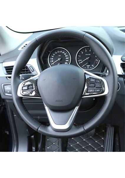 Bmw X1 F48 1 Serisi F40 2 Serisi Active Tourer F45 Araba Direksiyon Simidi Düğmeleri Çerçeve Trim Kapağı, Abs Karbon (Yurt Dışından) modelleri