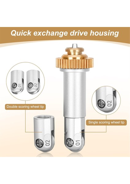 Maker 3/maker Için Çift Çizik Tekerleği, Çift Çizik Tekerleği Yedek Ucu, Sadece Bıçak Ucu (Yurt Dışından) modelleri