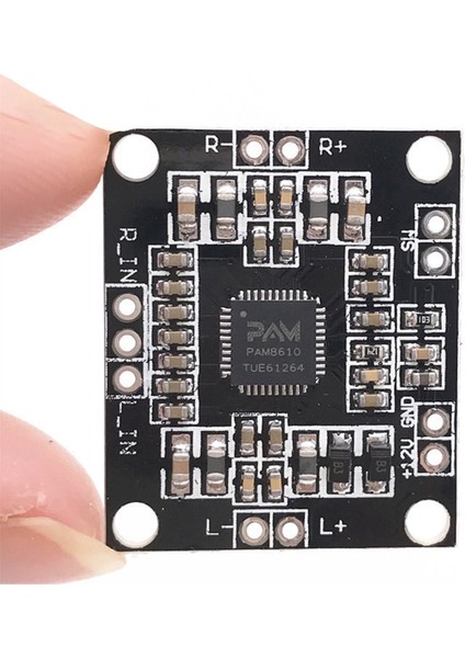 PAM8610 Dijital Ses Amplifikatör Kartı 2X15W Ses Amplifikatör Modülü Sınıf D Çift Kanal (Yurt Dışından) modelleri