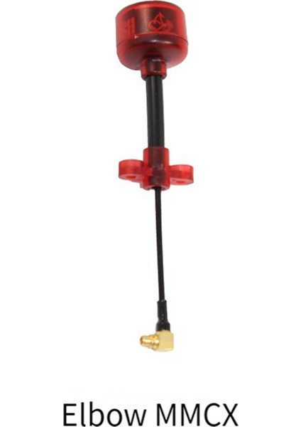 2 Adet Fpv Anten 5.8g Mmcx Rhcp Anten Vtx Vrx Anten Uzun Menzilli Anten Adaptörü Rc Fpv Drone Gözlük Dirsek (Yurt Dışından)