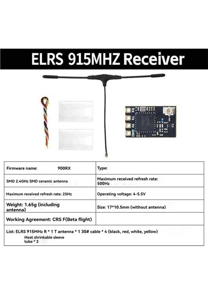 Elrs 915MHZ Rx Expresslrs 915MHZ Alıcı Elrs 900RX Fpv Uzun Menzilli Rc Iha'lar Quadcopter Için (Yurt Dışından)