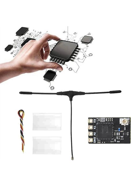 Elrs 915MHZ Rx Expresslrs 915MHZ Alıcı Elrs 900RX Fpv Uzun Menzilli Rc Iha'lar Quadcopter Için (Yurt Dışından)