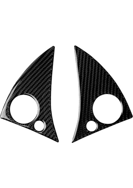 Mercedes-Benz C Sınıfı W204 2007-2010 Için Karbon Fiber Direksiyon Simidi Düğmesi Döşemesi (Yurt Dışından)