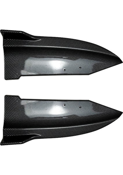 Bmw X6 G06 M Sport 2019-2022 Arka Tampon Kanatları Spoiler Ayırıcı Difüzör Koruyucu Kapak Aksesuarları, Abs Karbon (Yurt Dışından)
