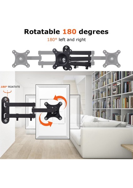 Echo Show 15 Için Montaj, Ayarlanabilir Show 15 Duvar Montaj Braketi, Yatay Veya Dikey Döndürülebilir, Uzatılabilir Duvar Montaj Standı (Yurt Dışından) fiyatları