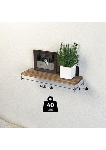 Yüzen Raflar, Duvar Dekoru Için Ahşap Yüzen Raflar, Depolama Için Duvara Monte Yüzen Banyo Rafı Gri (Yurt Dışından) modelleri