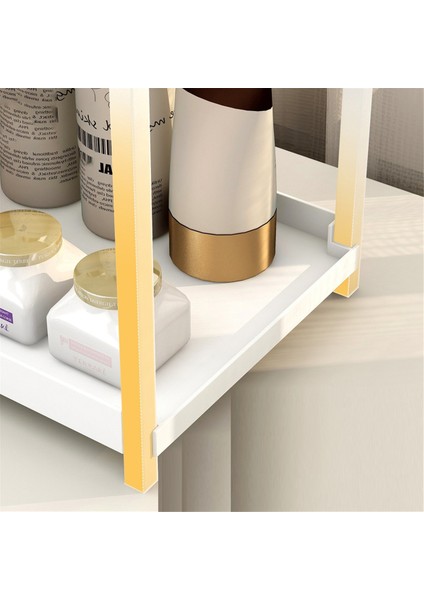 Raf Banyo Tezgahı Depolama Rafı Kozmetik Rafı Mutfak Baharat Rafı (Yurt Dışından) fırsatları