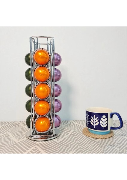 Vertuo Line Kahve Kapsül Pod Tutucusu Için Kahve Pod Tutucusu Ekran Standı 20 Bardak Depolama Düzenleyici Raflar Raf, B (Yurt Dışından) fiyatları