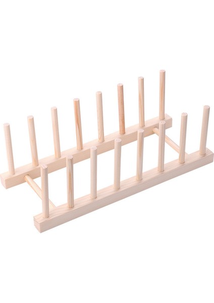 Sofra Takımı Süzgeç Rafı, Tabak Rafı, Kesme Tahtası Ahşap Kurutma Rafı, Tabak Kapağı Ahşap Sergileme Rafı (Yurt Dışından)