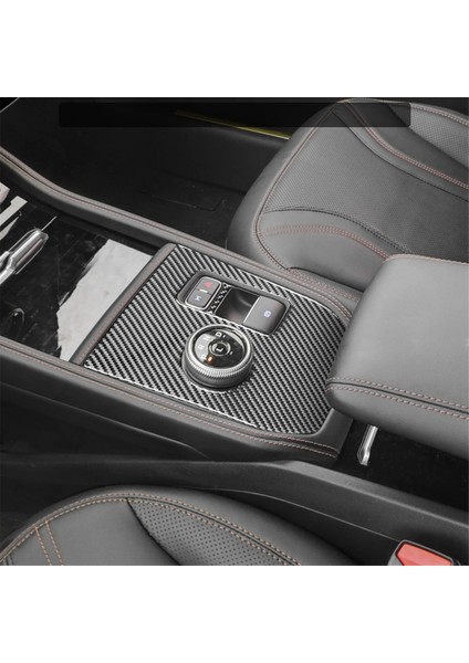 Ford Mustang Mach-E 2021-2024 Lhd Orta Konsol Vites Kolu Paneli Kapağı Döşeme Iç Aksesuarlar Için Karbon Fiber (Yurt Dışından) fırsatları