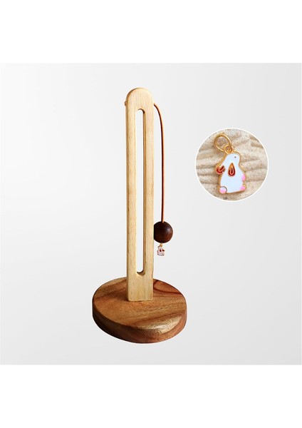 Ahşap Ayaklı Kağıt Havlu Rulosu Tutucu Tek Elle Kullanılan Mutfak Kağıt Havlu Dispenseri, Kaymaz Ağırlıklı Ahşap Tabanlı (Yurt Dışından) fiyatları