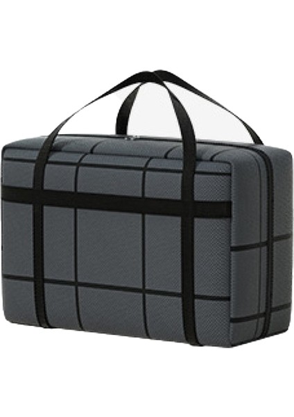 Büyük Kapasiteli Giysi Yorgan Saklama Çantası Taşınma Saklama Çantası Taşınabilir Elde Taşınabilir Toz Geçirmez Bagaj Çantası 40L (Yurt Dışından)