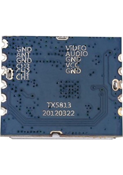 5.8g 20MW Vtx TX5813 Verici Modülü Rf Verici Modülü Fpv Video Ses Vtx Spı Kontrolü (Yurt Dışından)