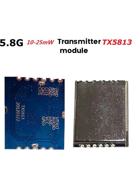 5.8g 20MW Vtx TX5813 Verici Modülü Rf Verici Modülü Fpv Video Ses Vtx Spı Kontrolü (Yurt Dışından) fiyatları