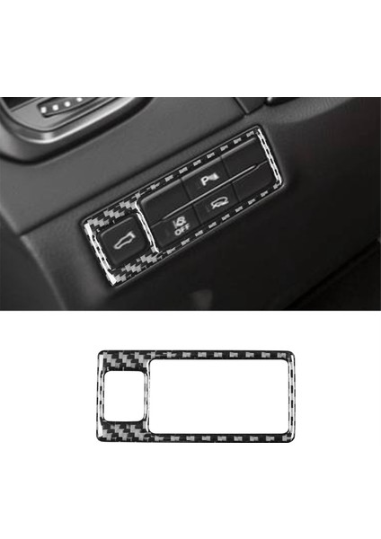 Mazda Cx9 Cx-9 2016-2022 Far Anahtarı Paneli Kapağı Trim Sticker Araba Iç Aksesuarları Için Gerçek Karbon Fiber (Yurt Dışından) modelleri