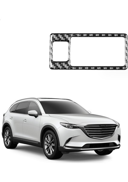 Mazda Cx9 Cx-9 2016-2022 Far Anahtarı Paneli Kapağı Trim Sticker Araba Iç Aksesuarları Için Gerçek Karbon Fiber (Yurt Dışından) fırsatları