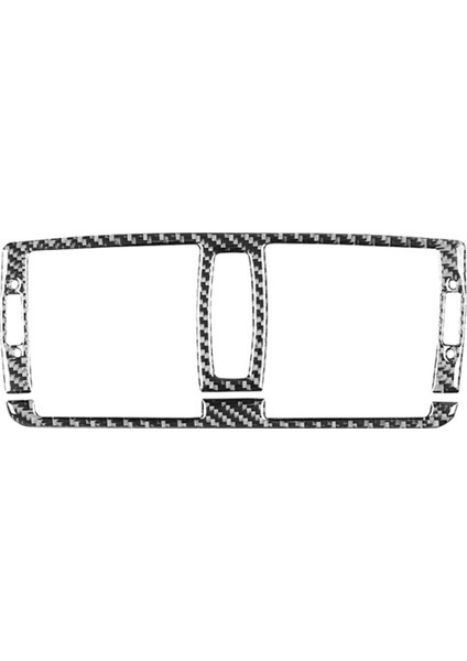 Bmw 1 Serisi E87 E81 E82 2008-2013 Merkezi Kontrol Hava Menfezi Çıkış Kapağı Döşeme Iç Aksesuarlar Için Karbon Fiber (Yurt Dışından)