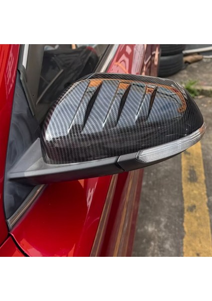 Mg Zs 2024 Araba Dikiz Aynası Kapağı Yan Ayna Kapağı Trim Dış Aksesuarlar Karbon Fiber Desen (Yurt Dışından) fırsatları