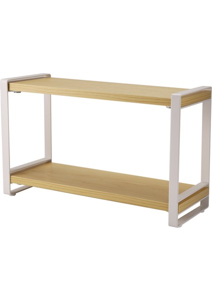 Çift Katmanlı Depolama Rafı Mutfak Baharat Tahtası Raf Ev Eşyaları Organizasyon Rafı Masa Çatal Bıçak Takımı Metal Tutucular (Yurt Dışından) fiyatları