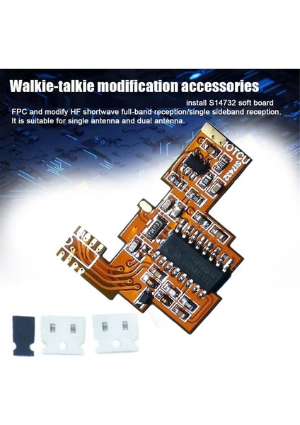 SI4732 Fpc Modifikasyon Modülü + Anten + Quansheng K5K6 Hf Kısa Dalga Alımı/çift Anten Çözümü Için 2m Genişletme Çipi (Yurt Dışından) fırsatları