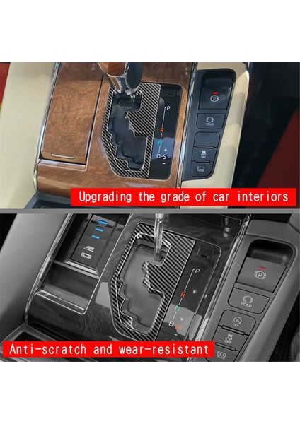 Toyota Alphard/vellfire 30 Serisi 2015-2023 Orta Konsol Vites Paneli Kapağı Araba Aksesuarları Karbon Fiber Rhd (Yurt Dışından) modelleri