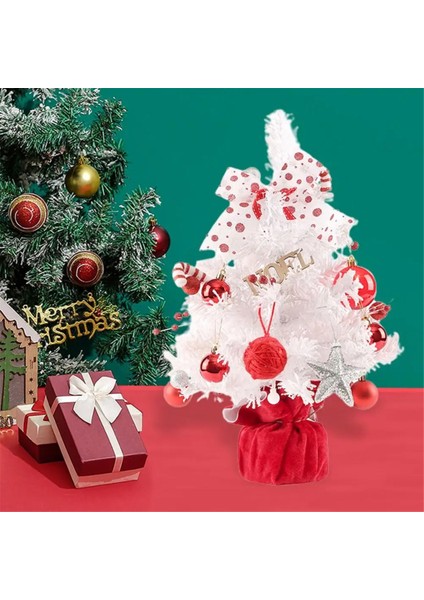 Mini Noel Ağacı Masaüstü Mini Dönen Noel Ağacı Müzik Kutusu Figürü Ev Için Işıklı Yapay Akınlı Ağaç (Yurt Dışından) fiyatları