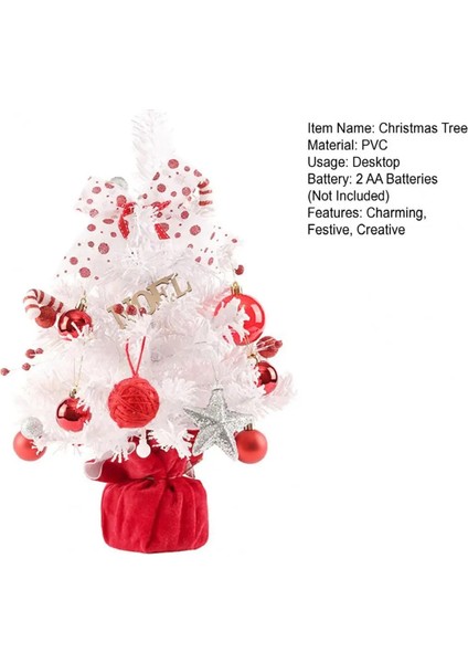 Mini Noel Ağacı Masaüstü Mini Dönen Noel Ağacı Müzik Kutusu Figürü Ev Için Işıklı Yapay Akınlı Ağaç (Yurt Dışından) modelleri